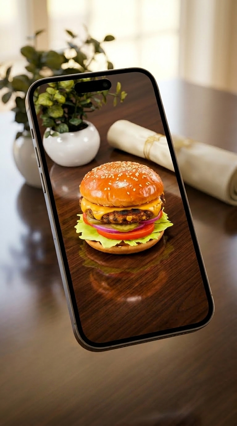 Interactive 3D Menus